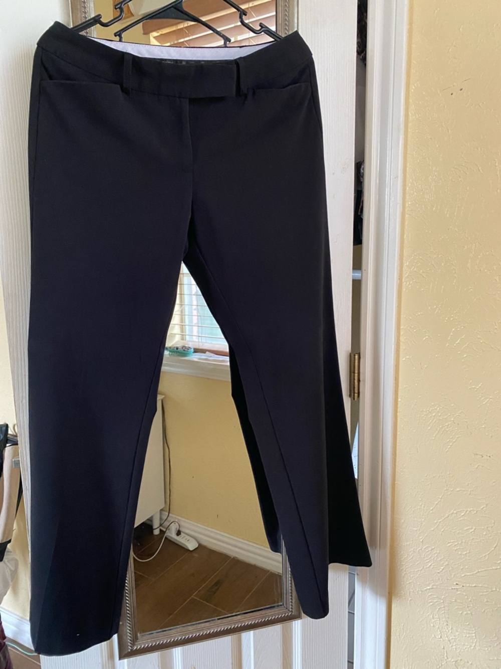 George Black Straight Leg Dress Pants